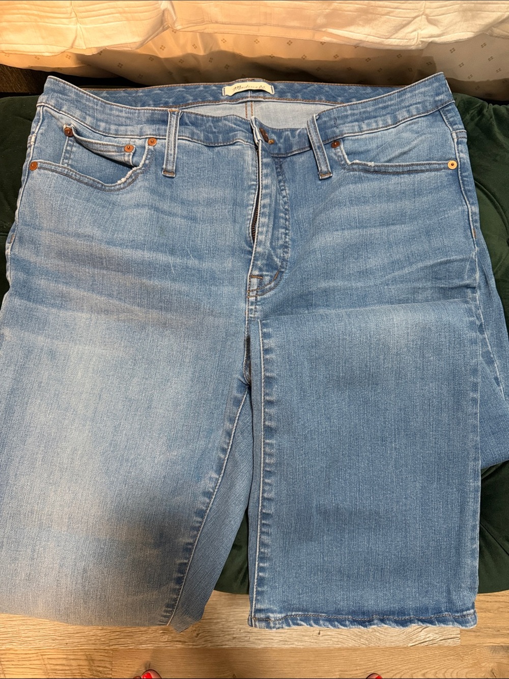 Madewell Light Blue Bootcut Jeans